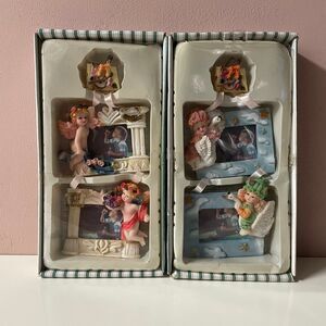 Vintage Cherub Photo Frame Chains (New In Box w/ Defects)